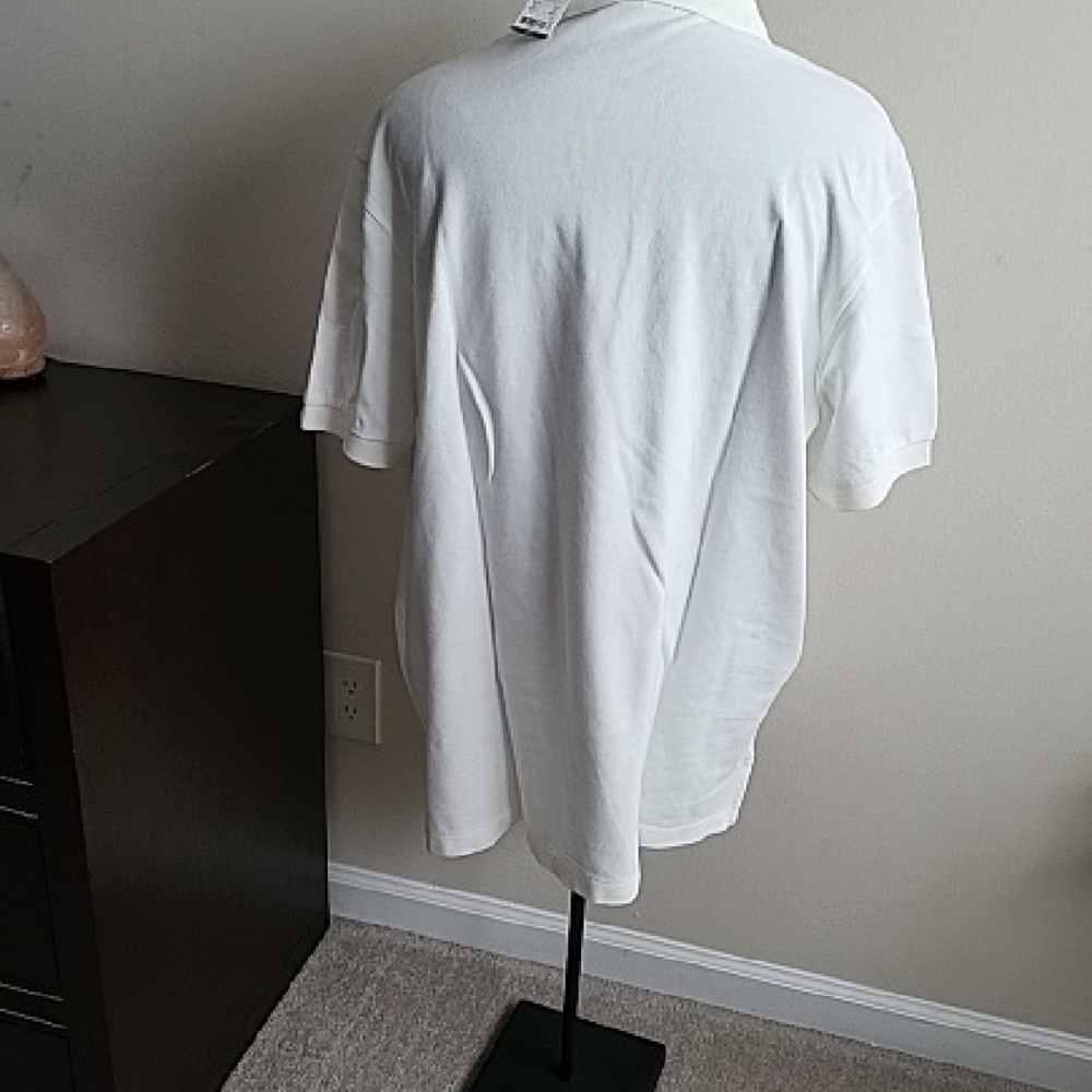2 Daniel Cremieux White Classic Polo Shirt (2) XXL NWT - Picture 6 of 16